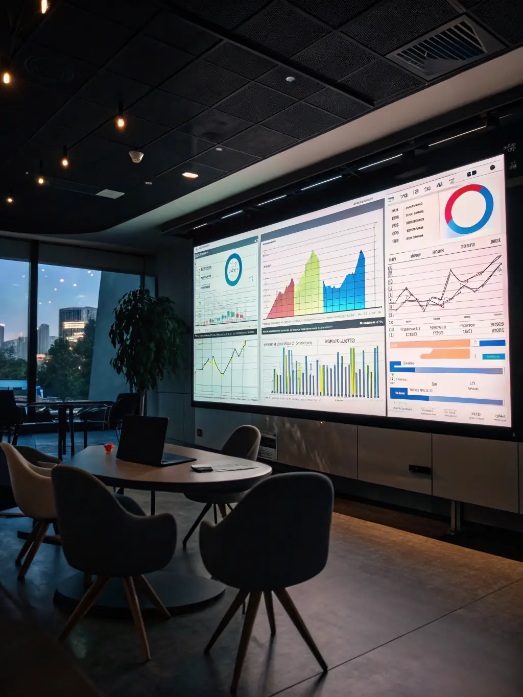 A visual representation of data analytics and reporting within ClairHR, showcasing insights into HR metrics and employee performance.